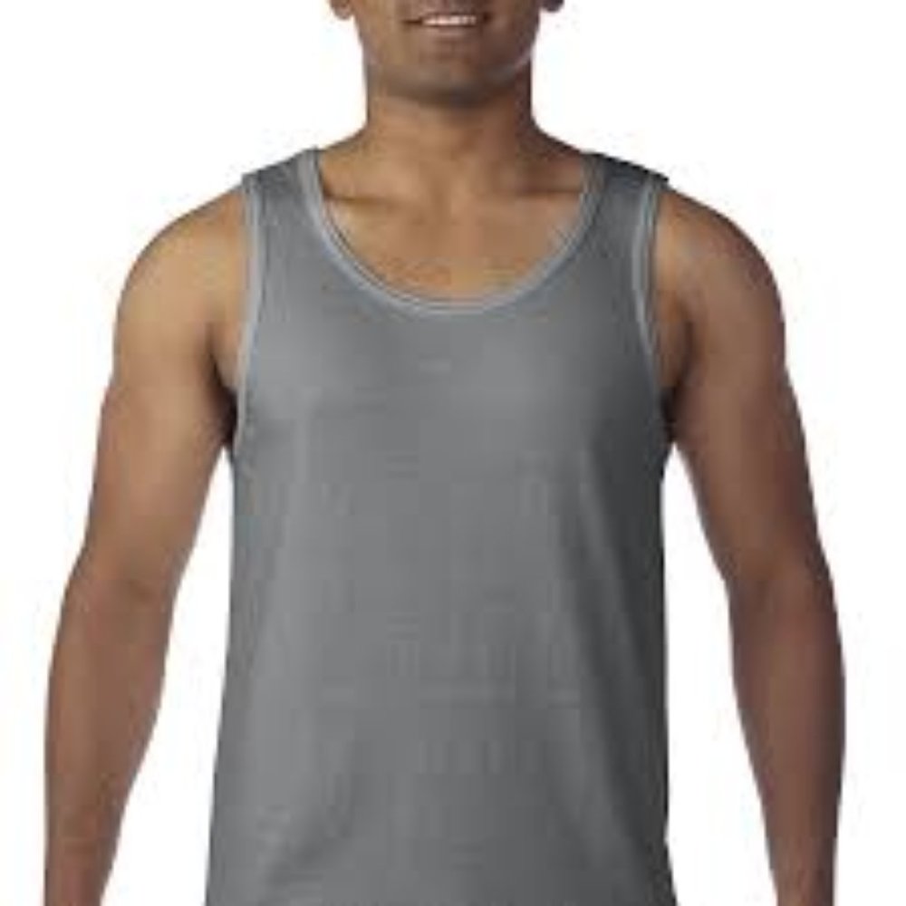 Graphite Heather. Men's Tank Top.